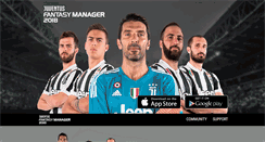 Desktop Screenshot of juventusfantasymanager.com